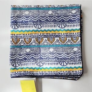 Roller Rabbit Hand Block Printed Tribal Decorative Pillow Cover NWT